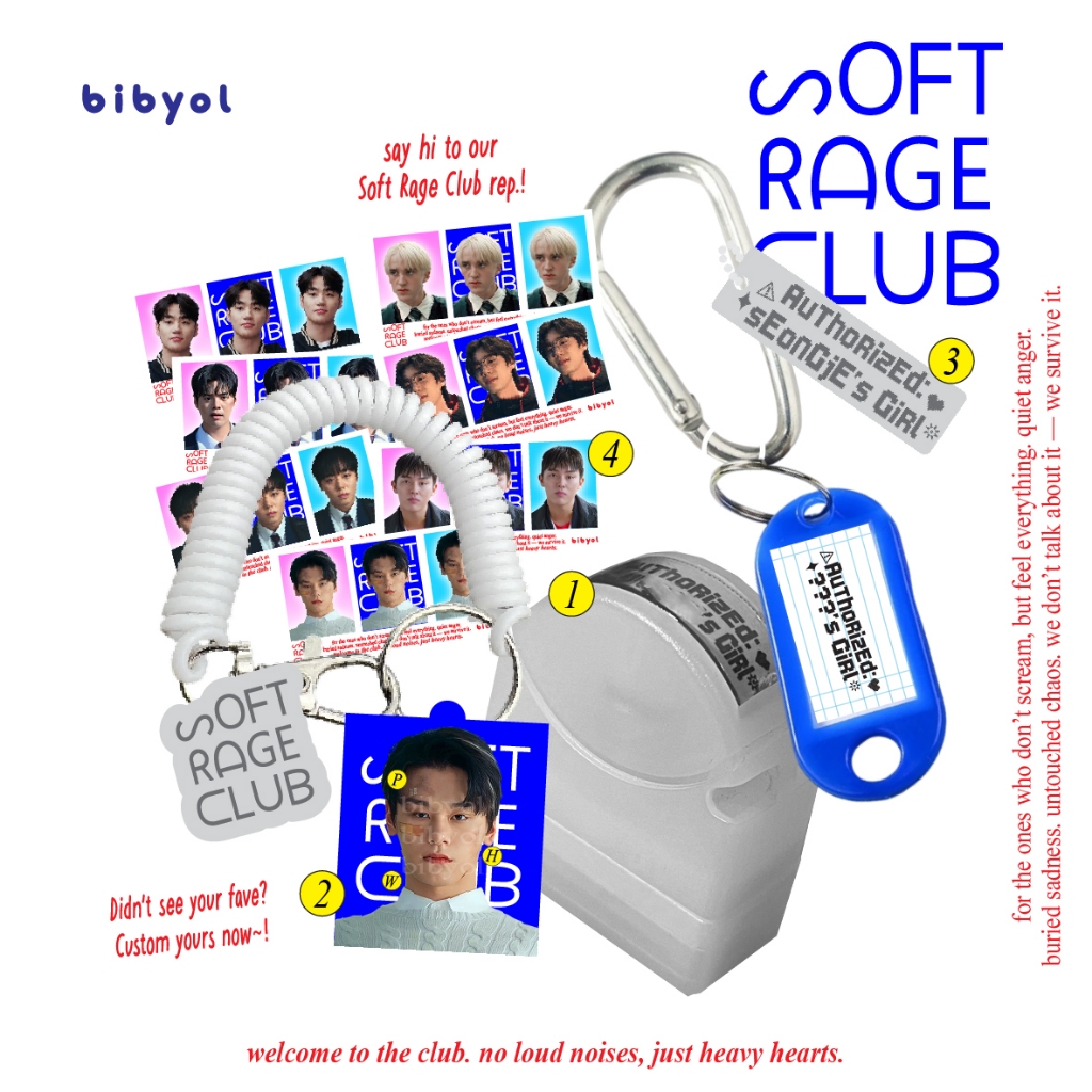 Jual Soft RAGE Club Keychain ID Photo Custom K-Drama K-Pop Draco Malfoy ...