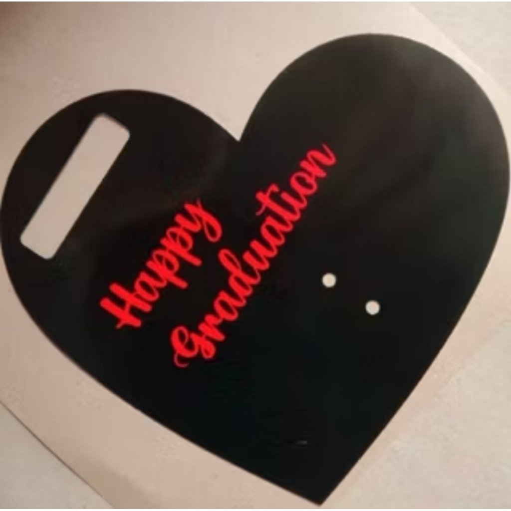 Jual Happy graduation love cardboard (CARDBOARD AJA)/paper board/kotak ...