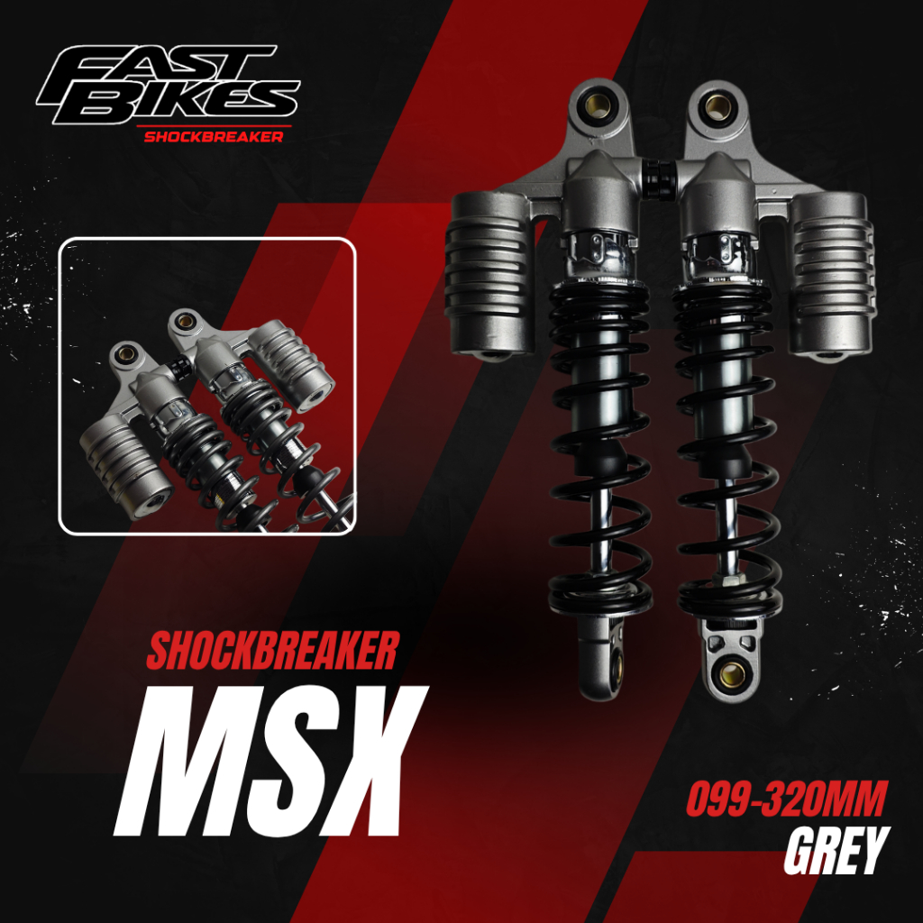 Jual Shock Zephyr Shok MSX Double Click Shockbreaker Zepyr MEGAPRO ...