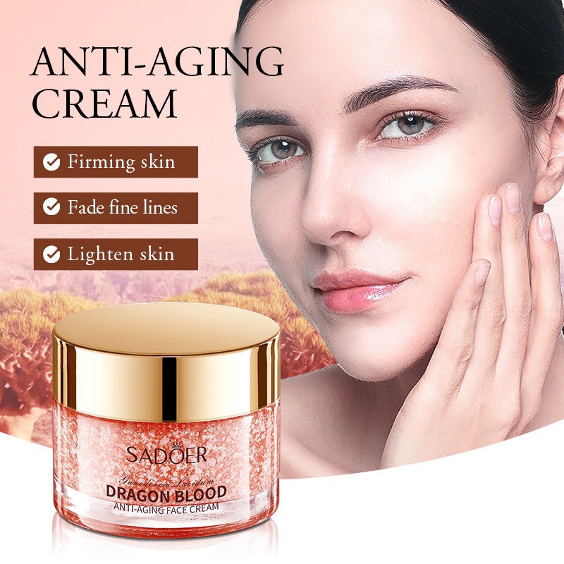 Product image Cream Dragon Blood Anti-Aging Glowy & Rejuvenated Skin With Ceramide Face Facial Cream Anti Wrinkle 50g