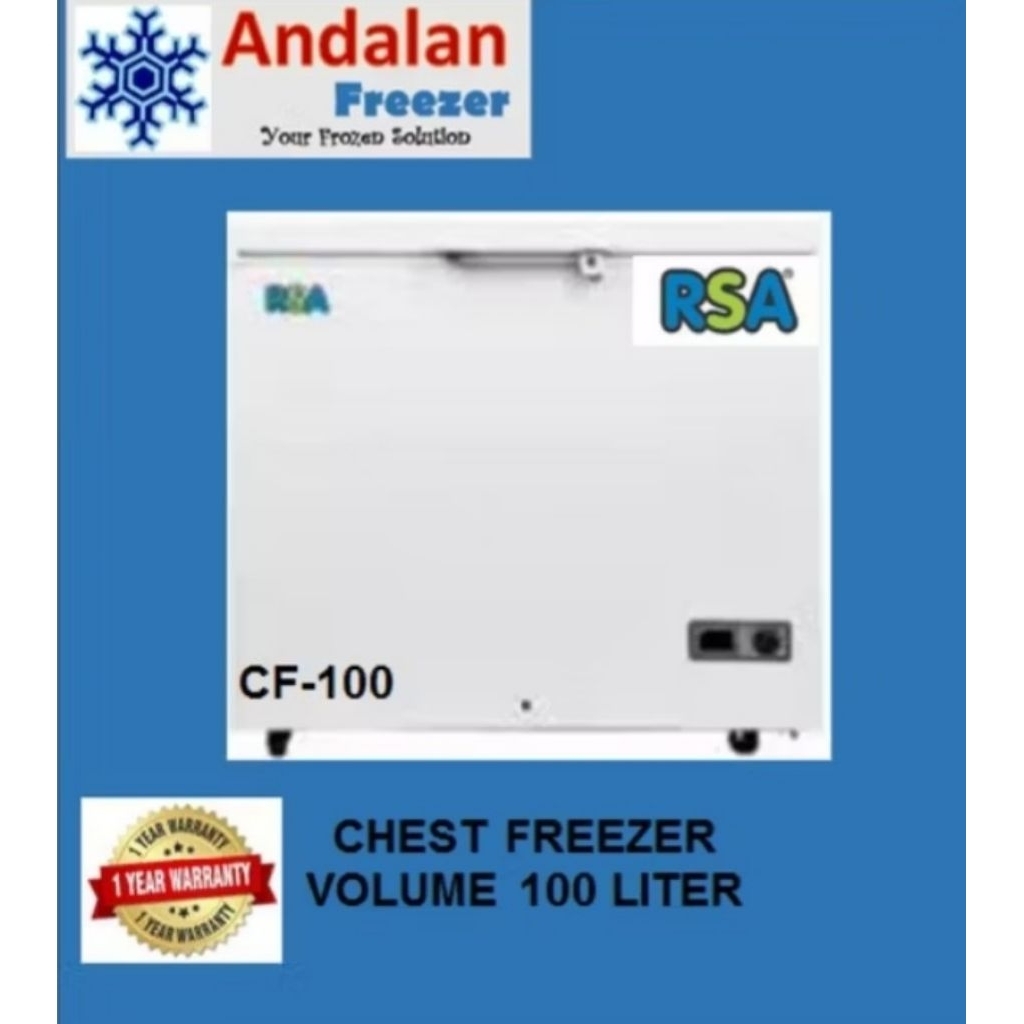 Jual Sewa Freezer Volume 100 Liter untuk 6 bulan PLUS FREE 1 Bulan ...