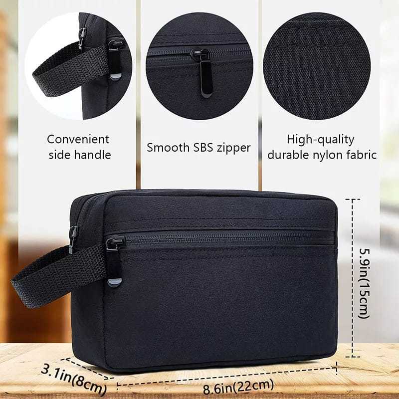 Jual [New] POUCH MULTI FUNGSI / HAND BAG CASSUAL HITAM POLOS ...