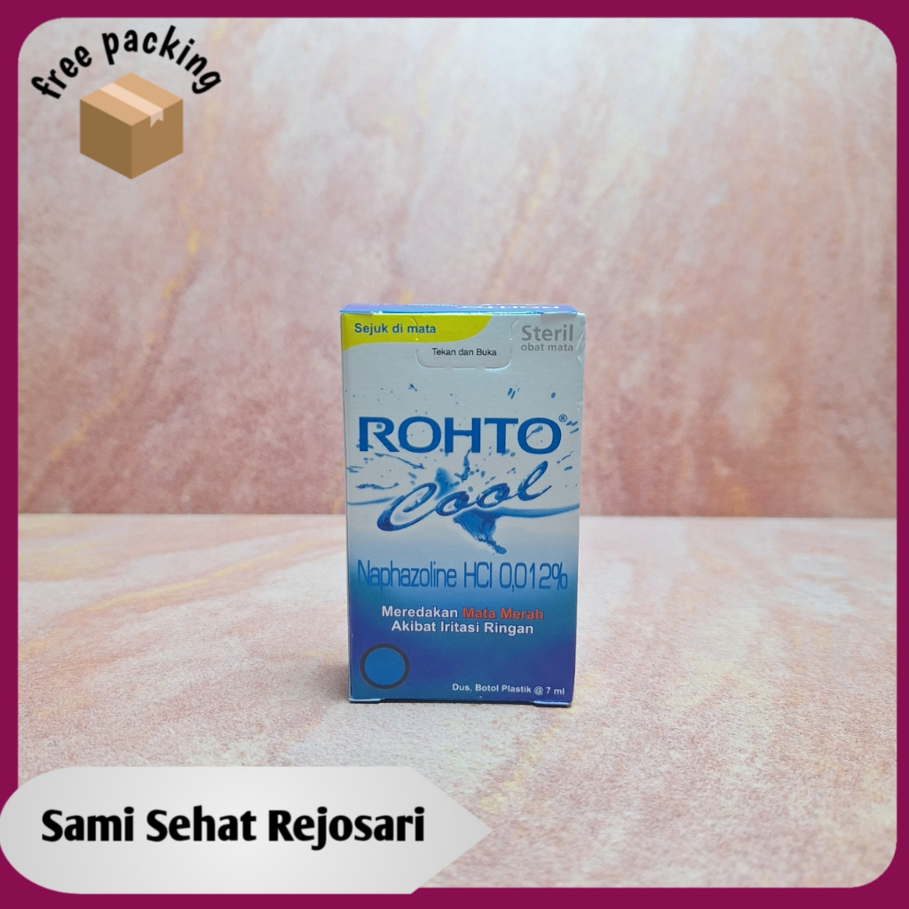 Jual 1 botol Rohto Cool Eye Drop isi 7 ml | Shopee Indonesia