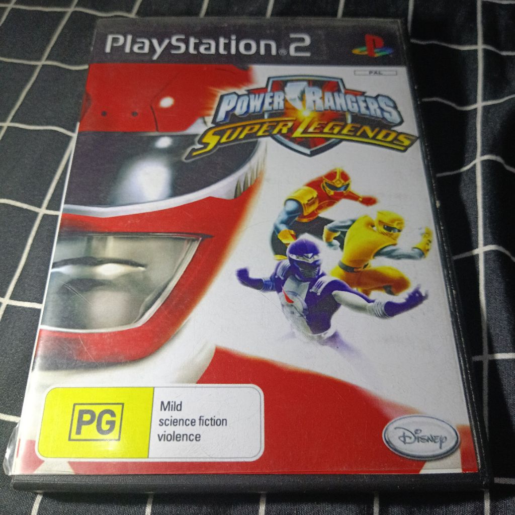 Jual Kaset PS2 Original Power Rangers Super Legends PAL | Shopee Indonesia