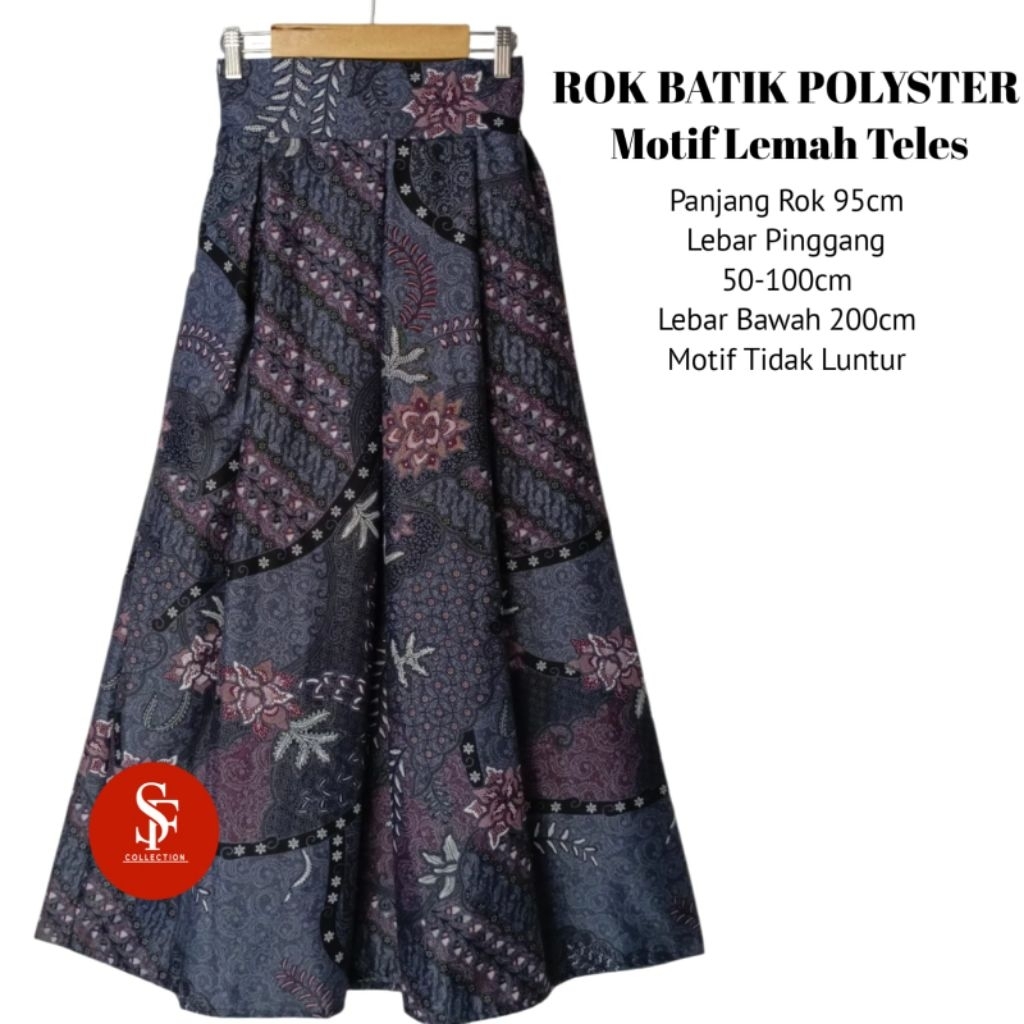 Jual ROK WANITA MODERN PANJANG PINGGANG KARET MOTIF TERBARU ELEGAN ROK ...