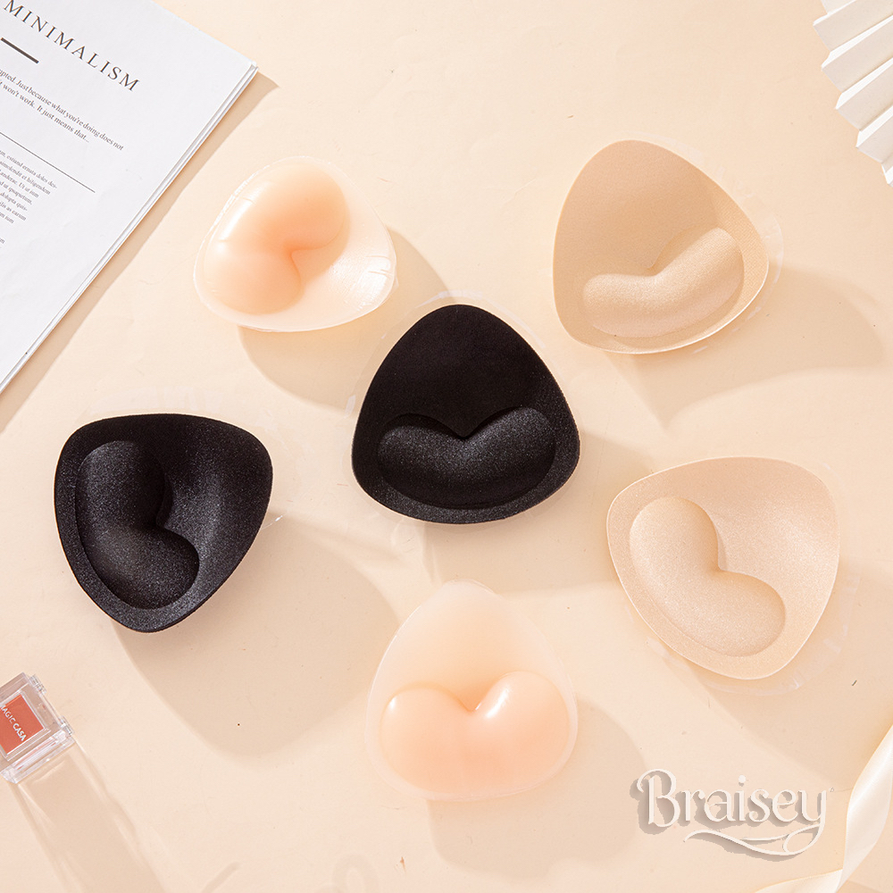 Jual BRAISEY PUSH UP BRA PAD Segitiga dan Hati Push Up Bra Bikini Busa ...