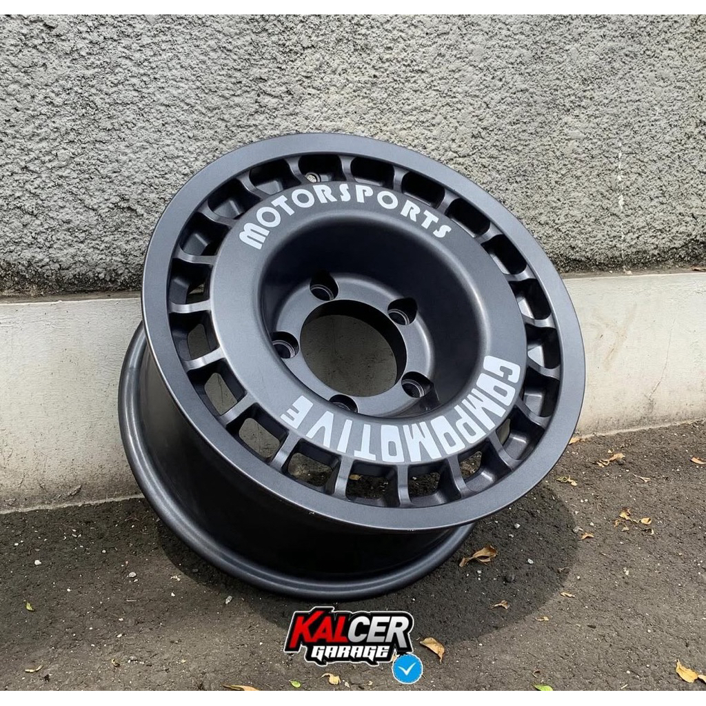 Jual VELG RALLY COMPOMOTIVE R15 5X139,7 LEBAR 8 MOBIL KATANA TAFT ...