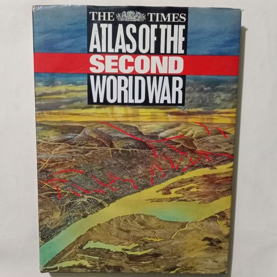Jual Buku Import Atlas Of The Second World War - The Times | Shopee ...