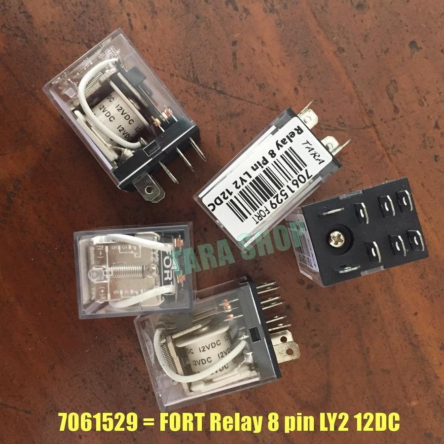 Jual FORT RELAY 8 PIN LY2 12VDC | Shopee Indonesia