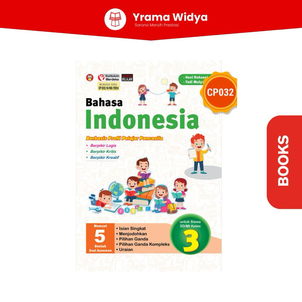 Jual Buku Bahasa Indonesia Untuk Sd/Mi Kelas 3 - Kurikulum Merdeka ...