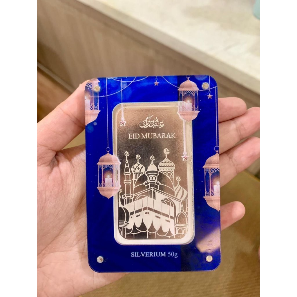 Jual Silverium 100gr Eid Series – Perak Murni 99.9% | Kado Spesial Idul ...