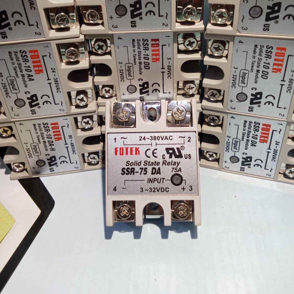 Jual solid state relay ssr-75da/SSR-75DA original | Shopee Indonesia