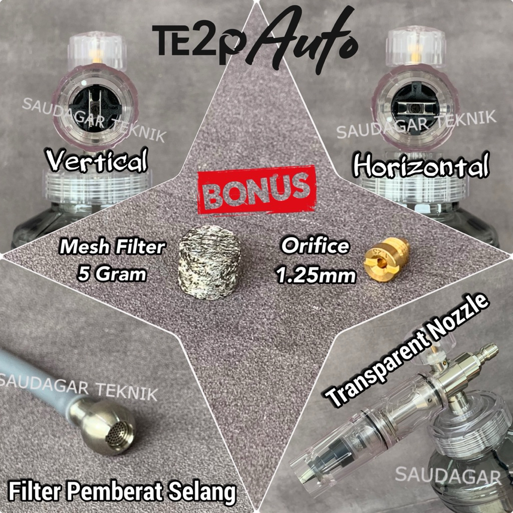 Jual Te2p Auto Foam Lance 3.0 Quick Release Tabung Shampoo Snow Salju ...