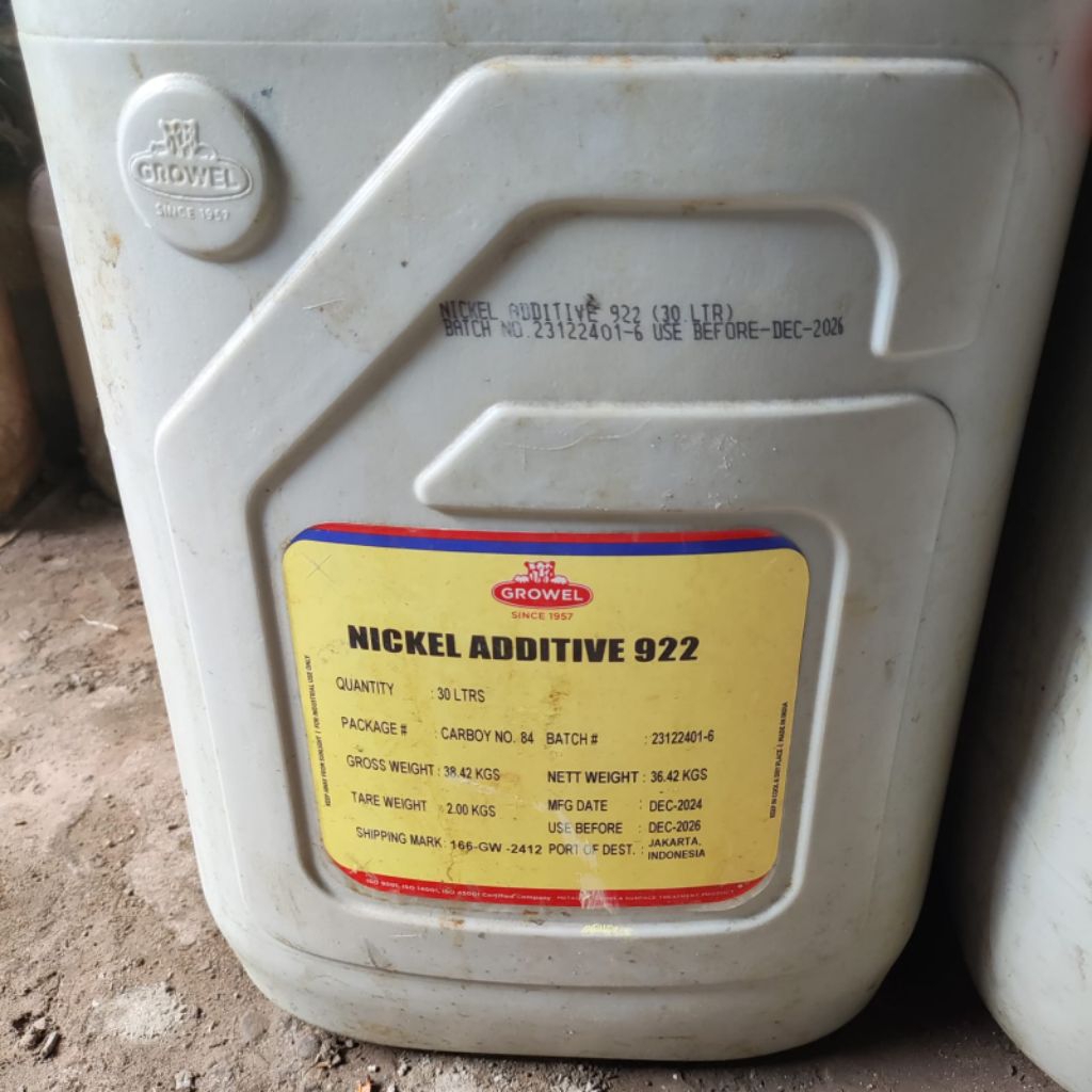 Jual Nikel carrier (MU) / carir aditive MU nikel plating | Shopee Indonesia