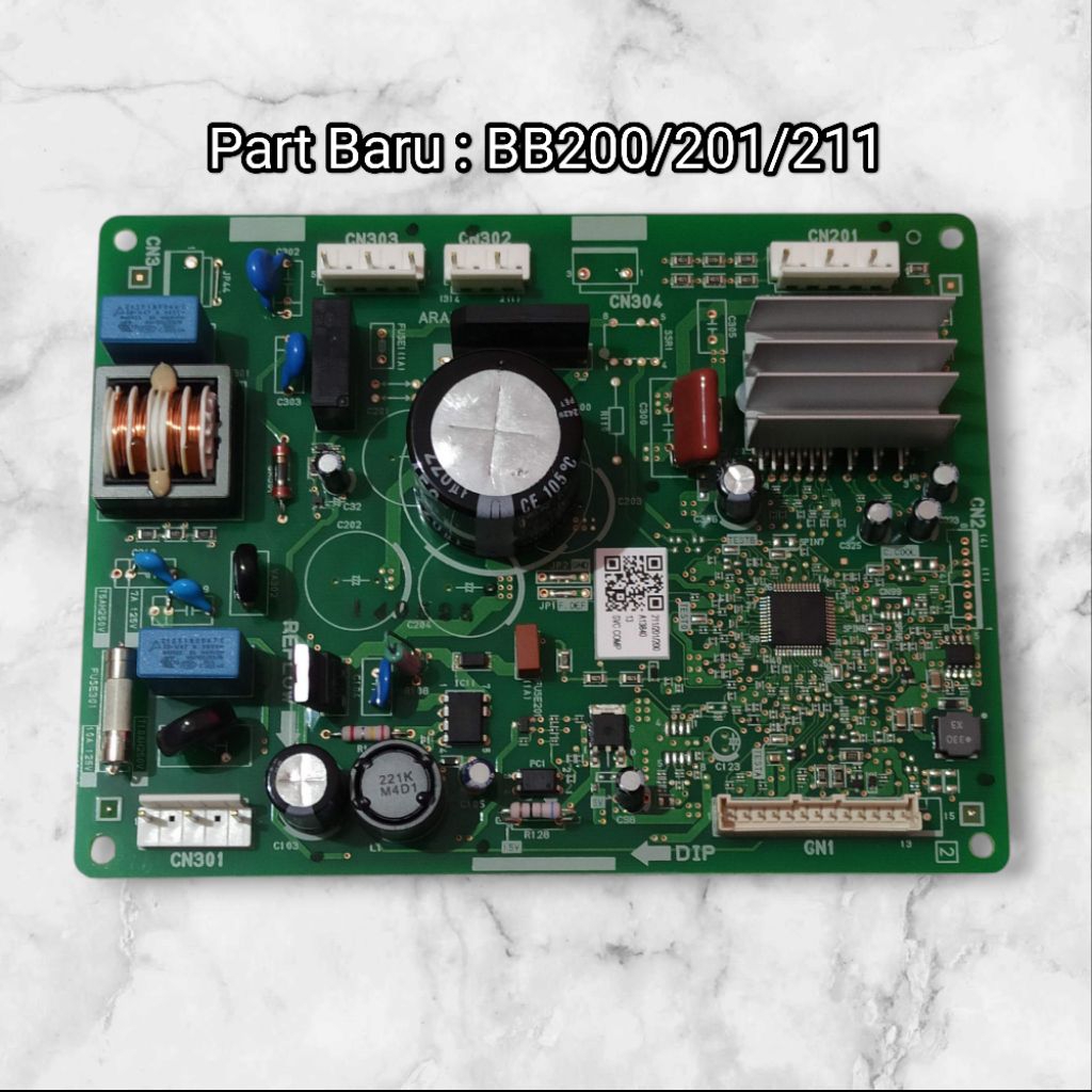 Jual Modul PCB Kontrol Main Board Kulkas Panasonic Inverter 2 Pintu ...