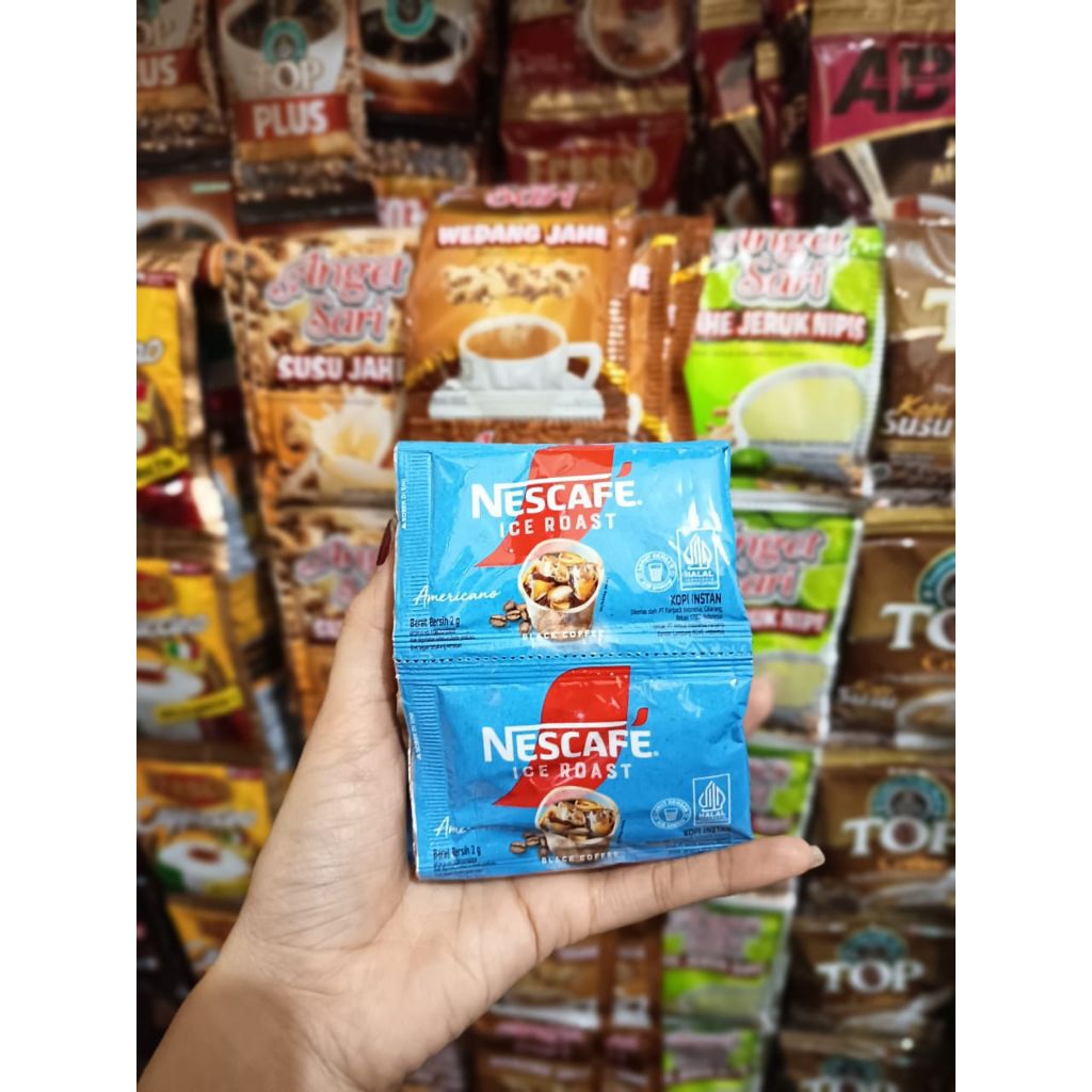 Jual Nescafe Ice Roast Americano Es Kopi Instan 1 Renceng isi (10 ...