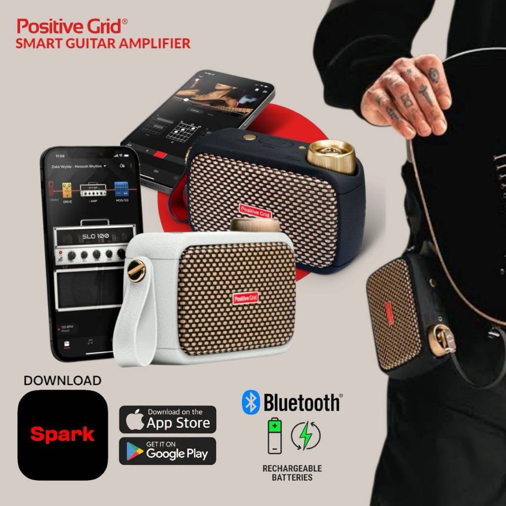 Jual Spark GO by Positive Grid - Ampli Gitar Portable Bluetooth Smart ...