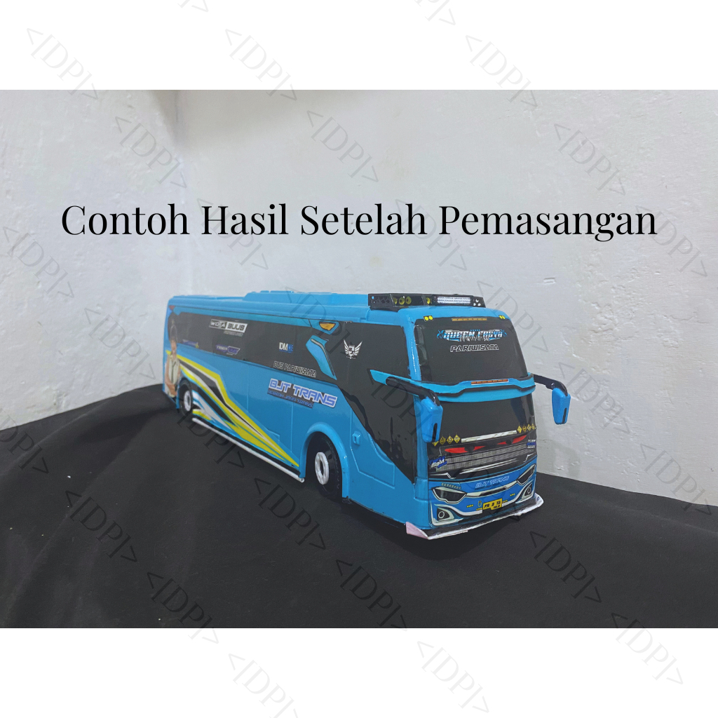 Jual Stiker Kaca SAMPING Jet Bus 3 RKC- BIRU | Shopee Indonesia