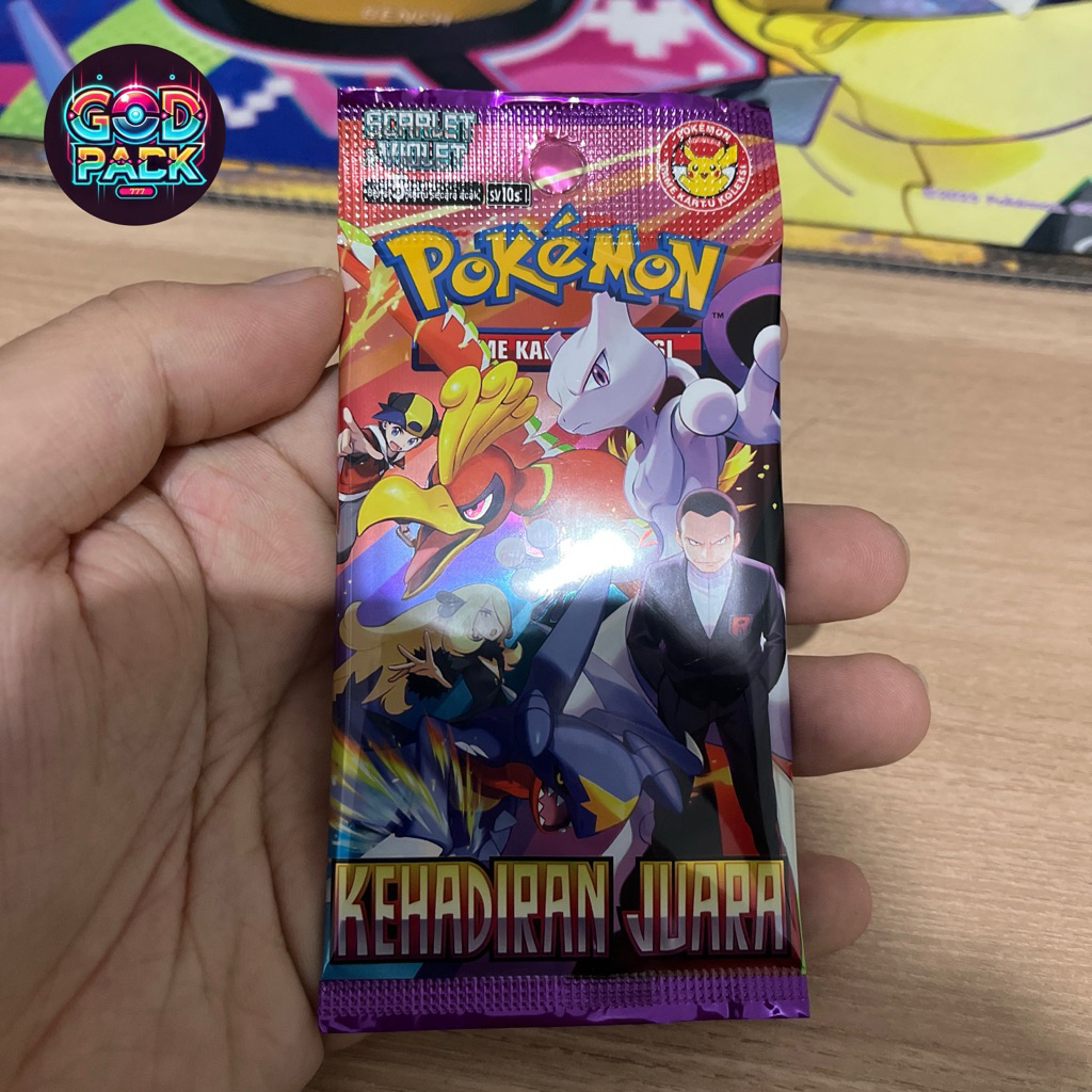 Jual Booster Pack Kehadiran Juara TCG Pokemon Card | Shopee Indonesia