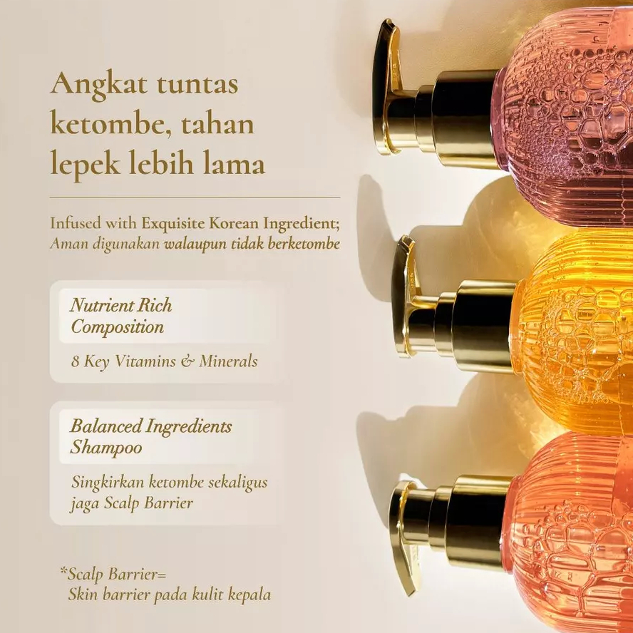 Jual Felaufee Shampoo Twilly, Velvet Rose, Sweetie Pie | Anti Ketombe ...