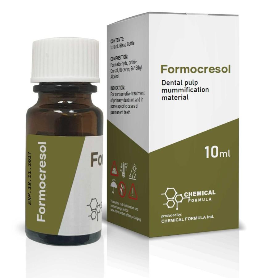 Jual FORMOCRESOL | Dental Pulp Mummification Material 10ml | Shopee ...