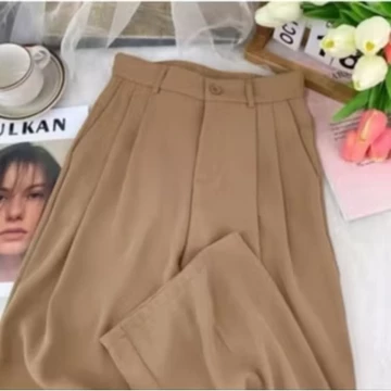 Celana Panjang Loose Pants Kulot Wanita Highwaist Outlet Shopee