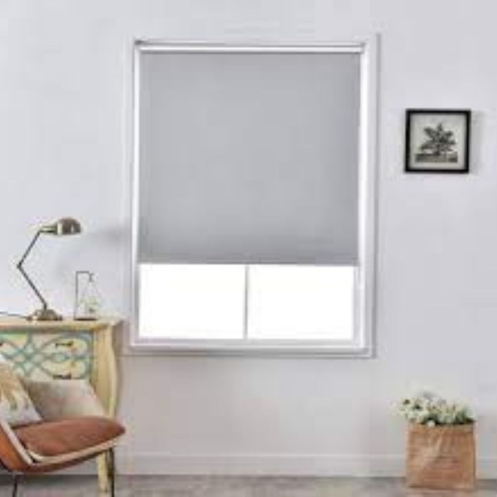 Jual Roller Blind Jendela Gorden Tirai Gulung Kamar Rumah Sharp Point ...