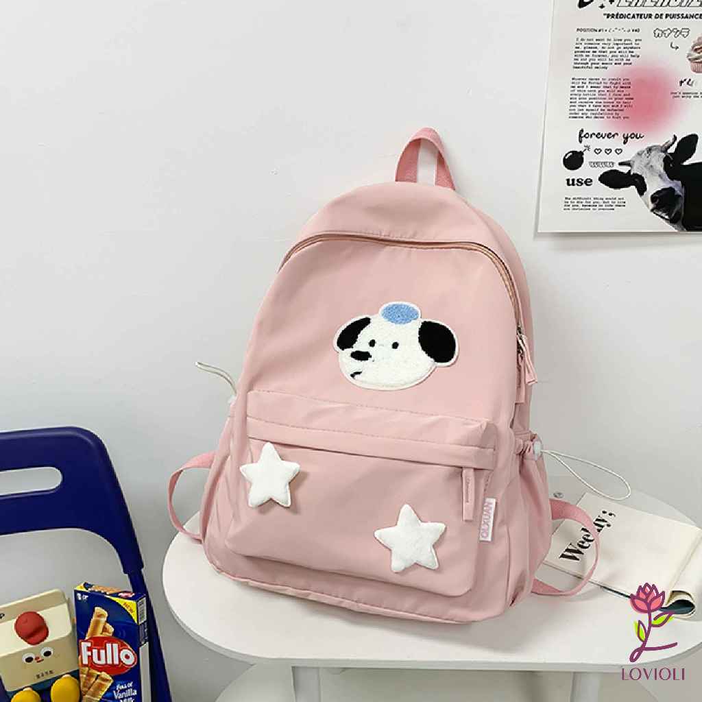 Lovioli Jihyo Bag Tas Ransel Remaja Cute Backpack Stylish Korea Jepang  Trendy