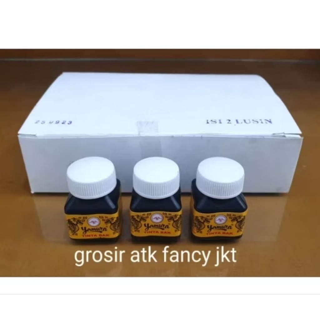 Jual Tinta Naga Yamura Tinta Bak Kaligrafi 50 ml Besar Sipatan Sipat ...