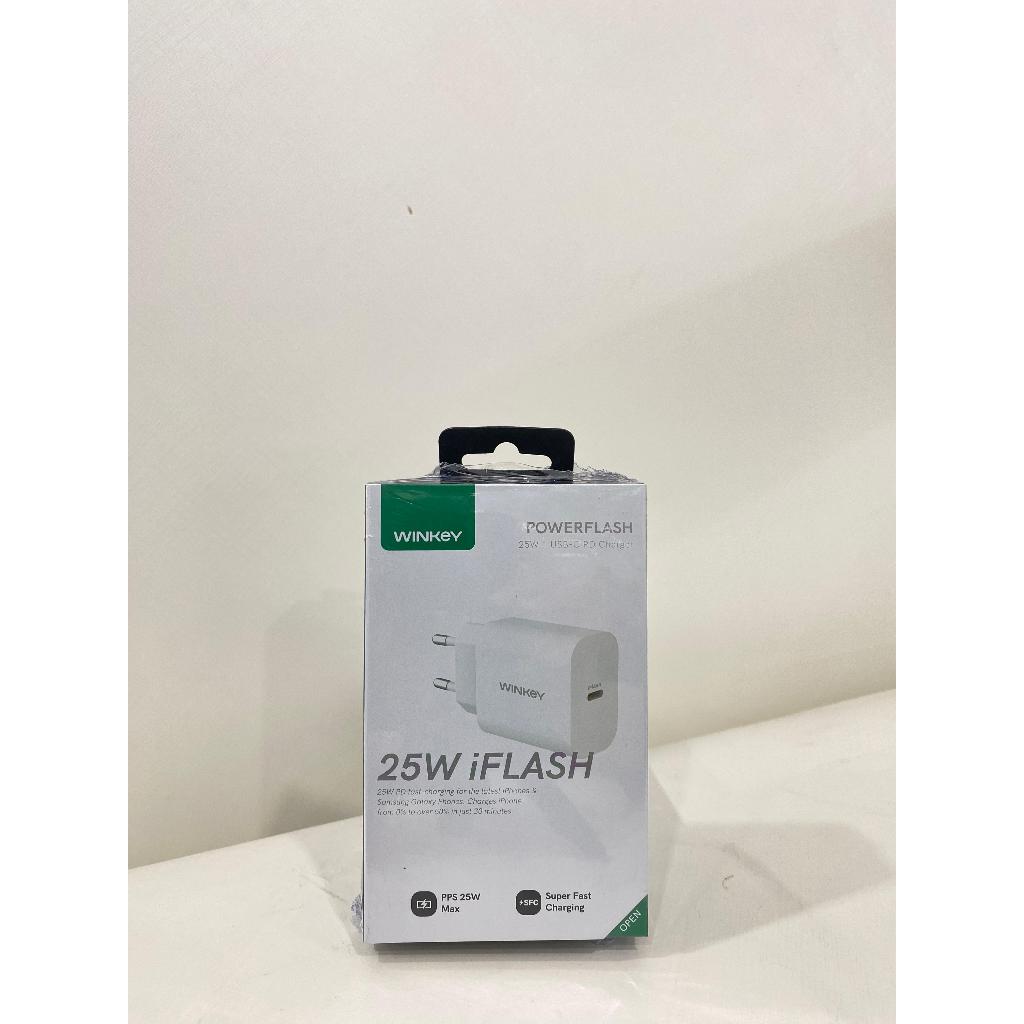Jual WINKEY CHARGER TRV WA251C WHITE 25W (ORIGINAL) Gramedia Citimall ...