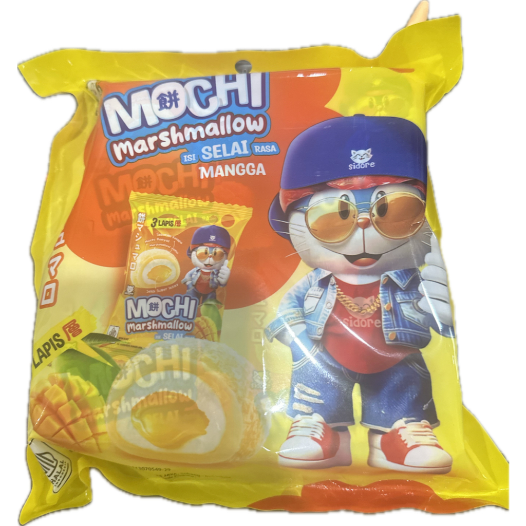 Jual SIDORE MOCHI MARSHMALLOW BAG ISI 8x25 SELAI COKLAT COKELAT KACANG ...