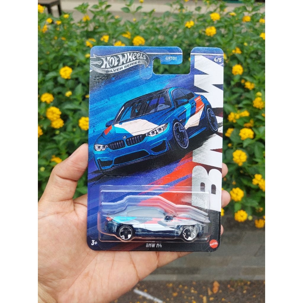 Jual Hot Wheels BMW M4 Silver Series 2025 EXCLUSIVE ANIVERSARY BMW ...