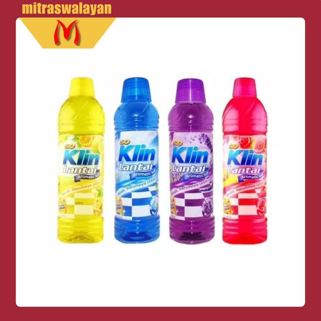 Jual SO KLIN Lantai Kemasan Botol 900 ml | Shopee Indonesia