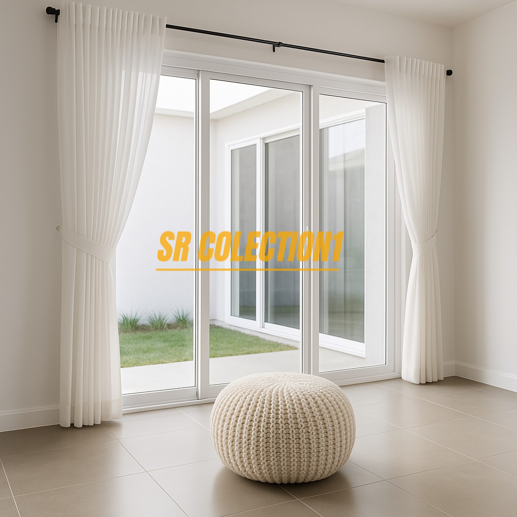 GORDEN PREMIUM VITRASE SMOKRING 6 g{140cm} 8 g{180cm} 10GL{220cm} 12[260CM}UNTUK JENDELA DAN PINTU