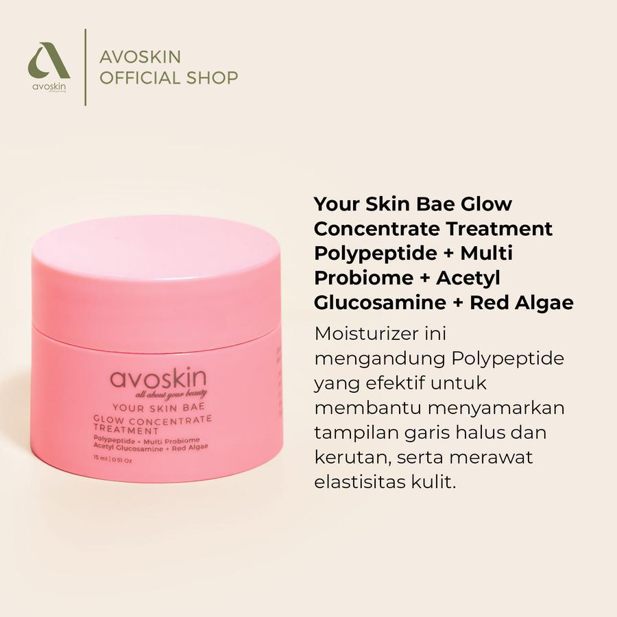 Jual Avoskin Your Skin Bae Glow Concentrate Treatment Polypeptide ...