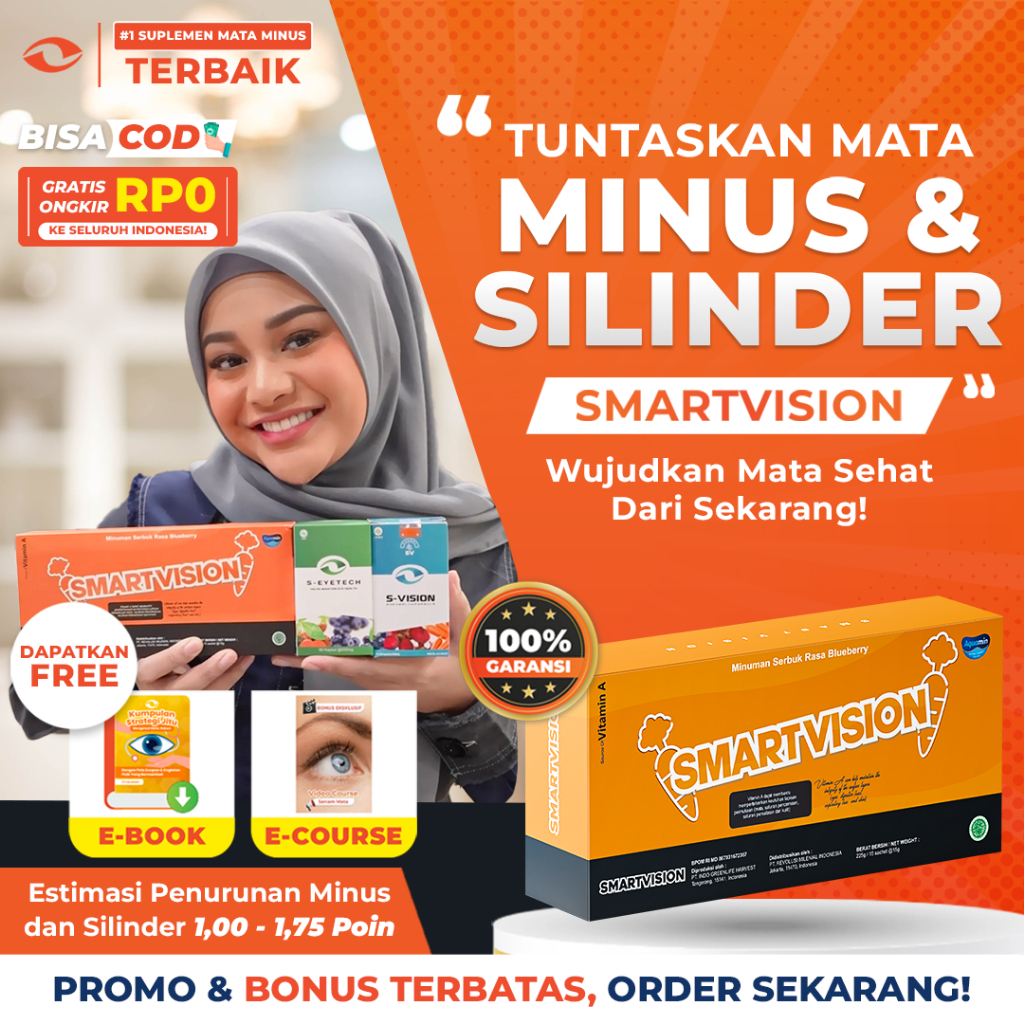 Jual Smart Vision - 1 Box Smart Vision Flavored Drink | Vitamin Mata ...