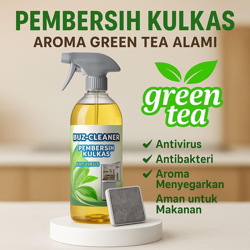 Jual Buz cleaner pembersih Kulkas pembersih serbaguna Exstra Greentea ...
