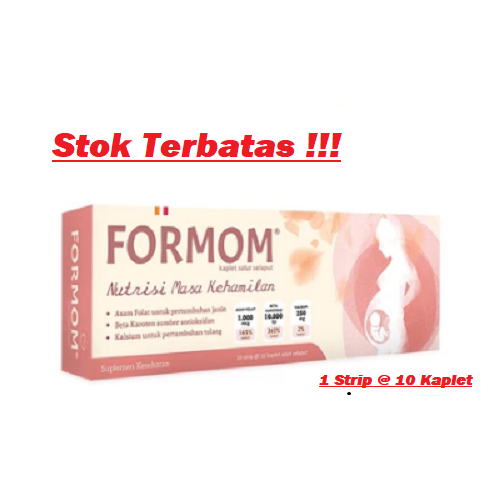 Jual FORMOM Formom Isi 10 Tablet - Vitamin Dan Suplemen Pada Masa ...