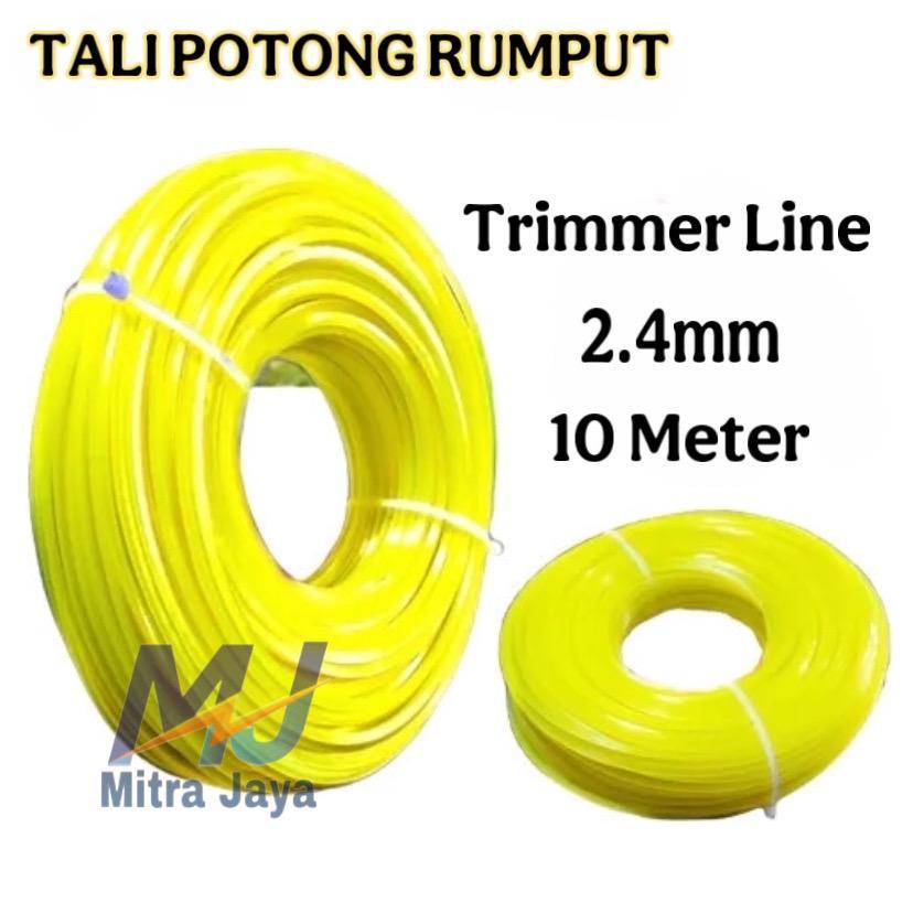 Jual Trimmer Line 2.4mm x 10 Meter Pisau Senar Senar Nylon Tali Senar ...