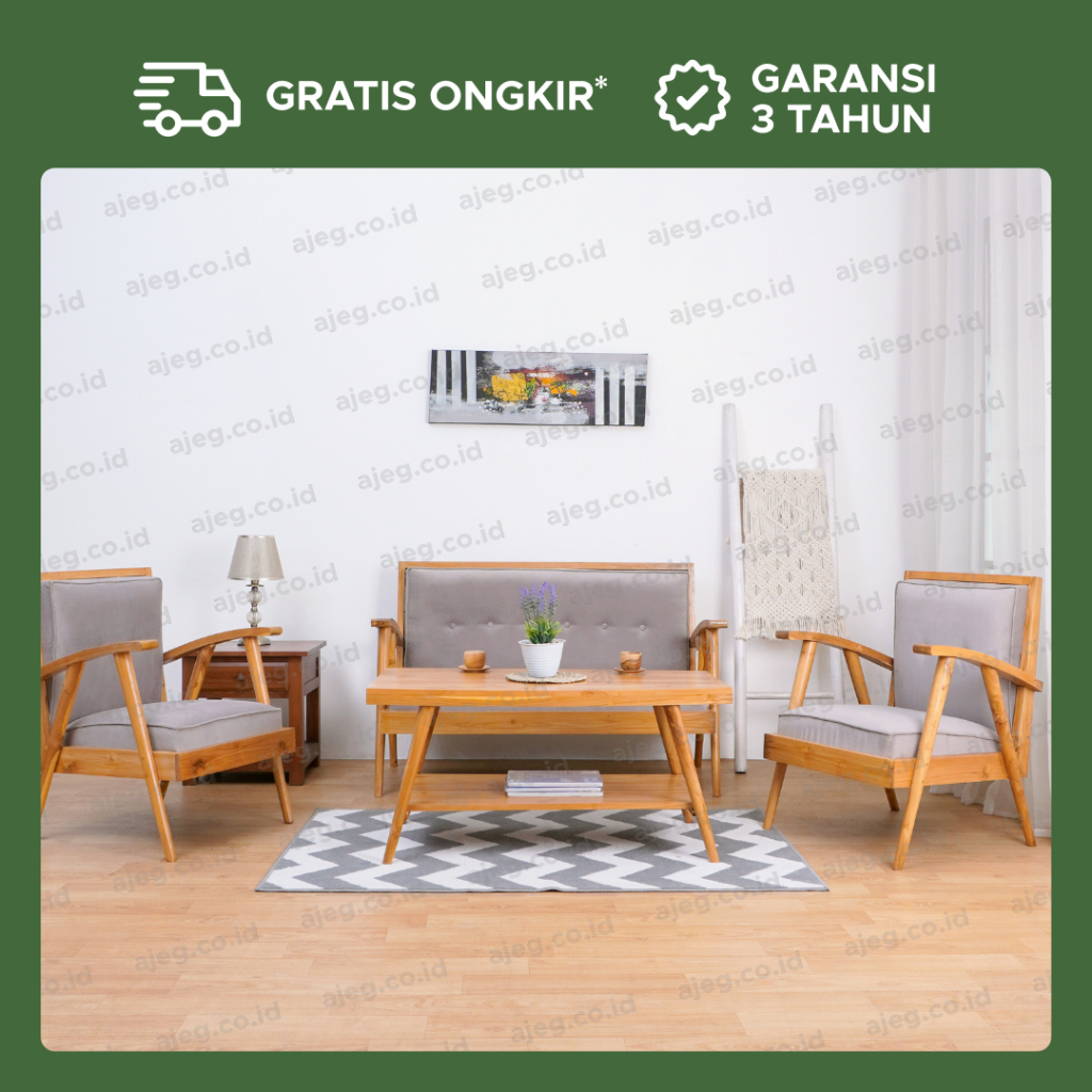 Jual Kinami Kursi Jengki Set 2.1.1 Seater - AJEG.CO.ID | Shopee Indonesia
