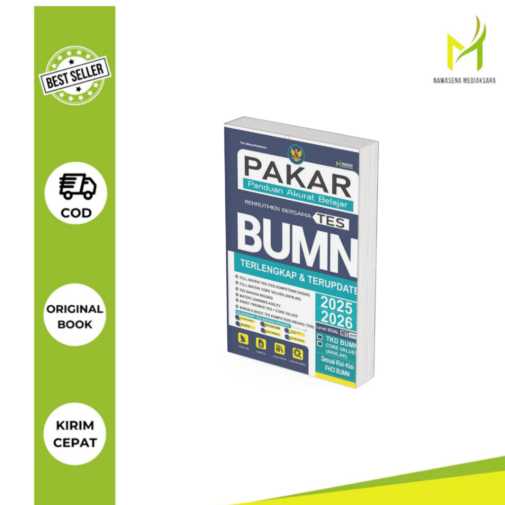 Jual BUKU PAKAR TES BUMN 2025-2026 | Shopee Indonesia