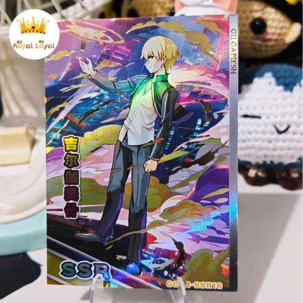 Jual Gilgamesh Kartu Fate Stay Night CCG Goddess God Card Atlas Of God ...
