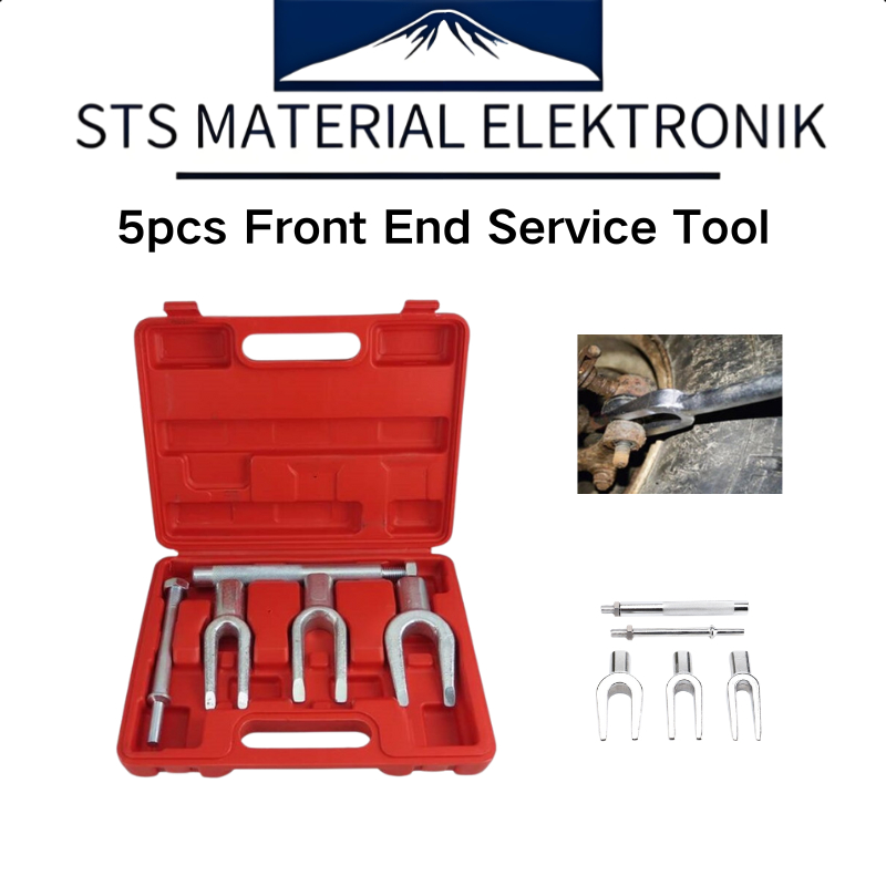 Jual 5pcs Front End Service Tool Kit Ball Joint Separator Rod Puller ...