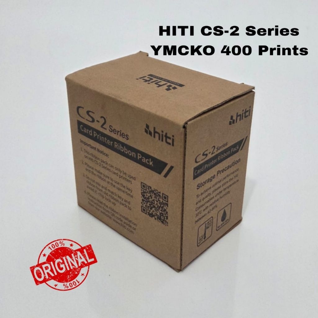 Jual HITI Card Printer Ribbon Pack CS- Series YMCKO original | Shopee ...
