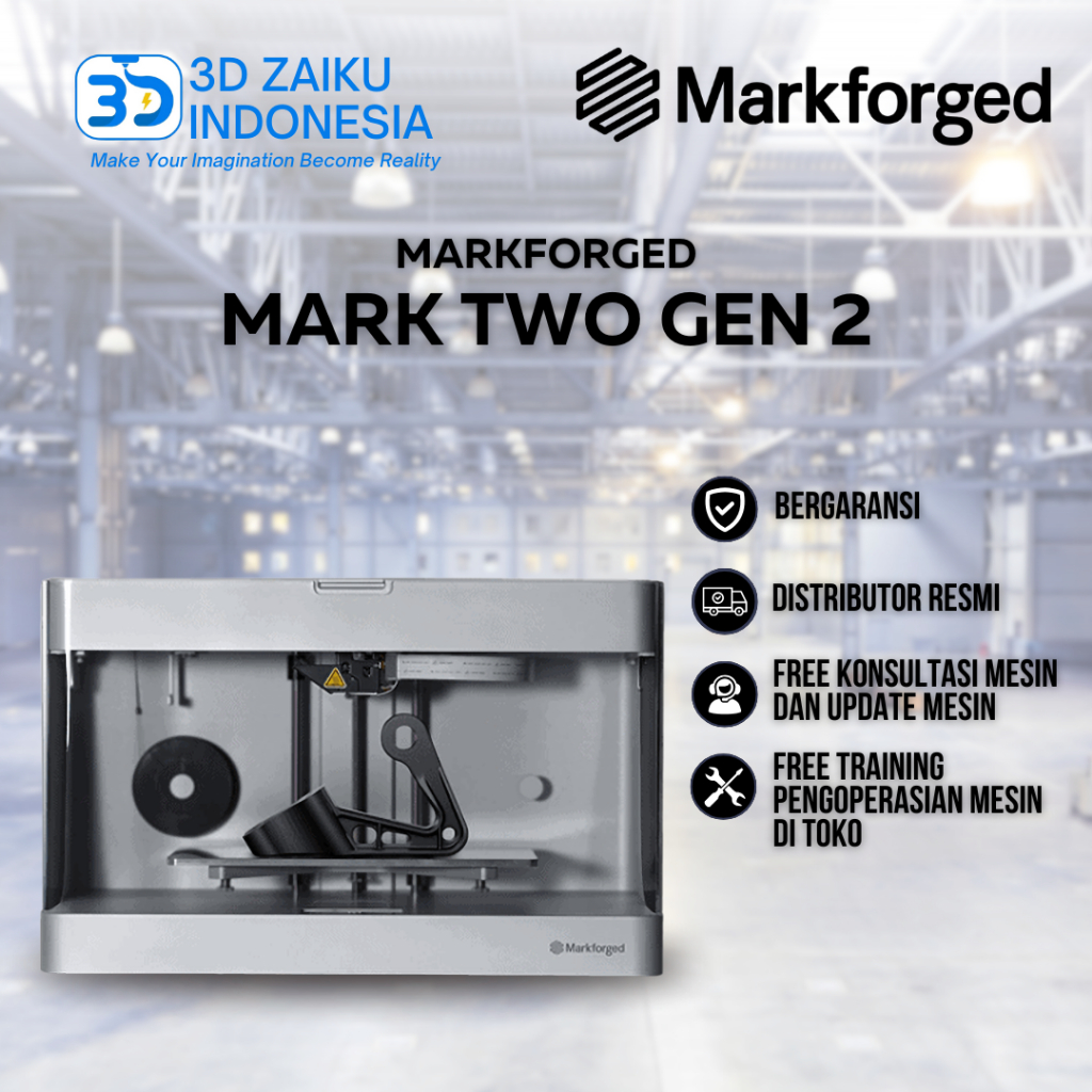 Jual Original Markforged Mark Two Generation 2 Continuous Carbon Fiber ...