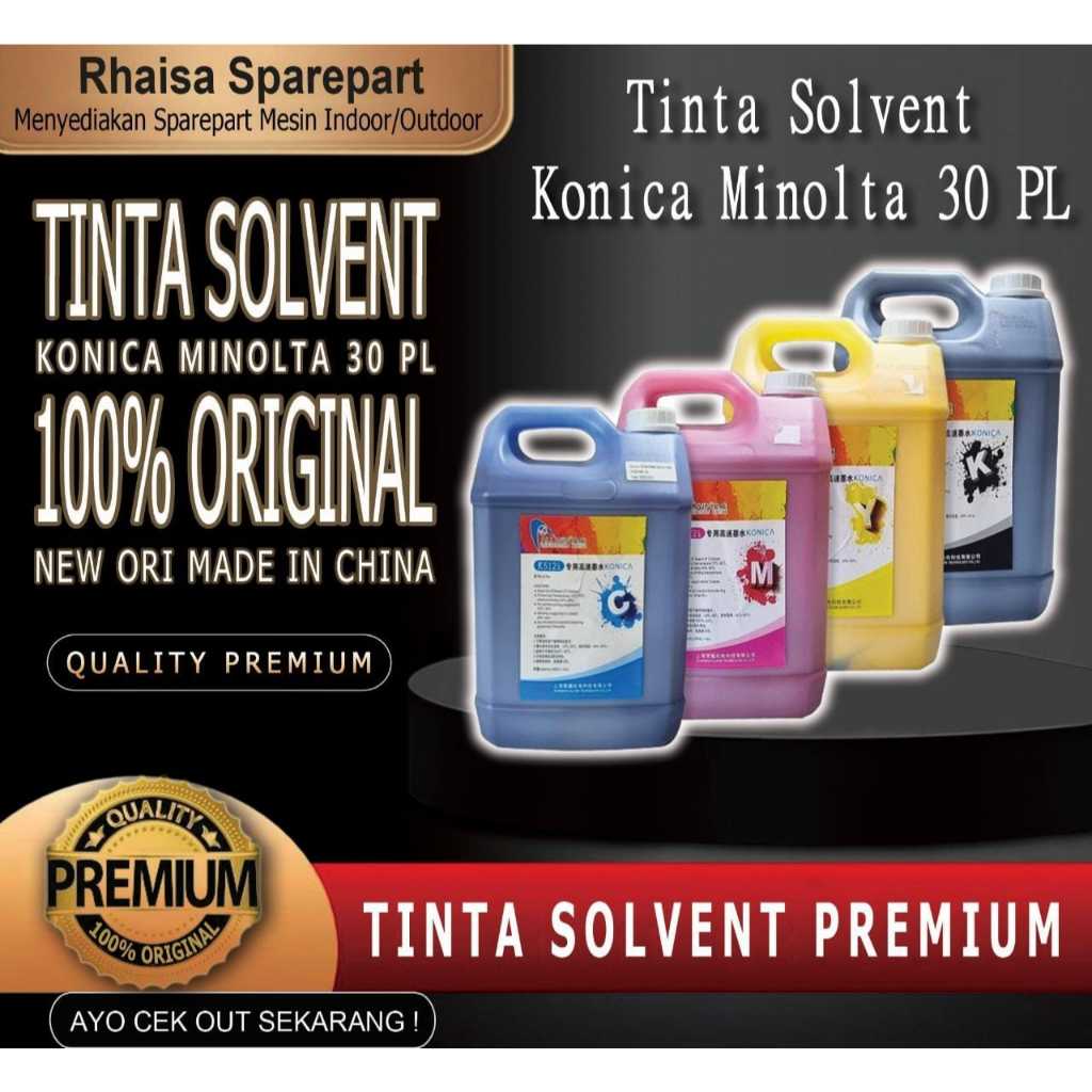 Jual Tinta Solvent Konica Minolta 30 PL | Shopee Indonesia
