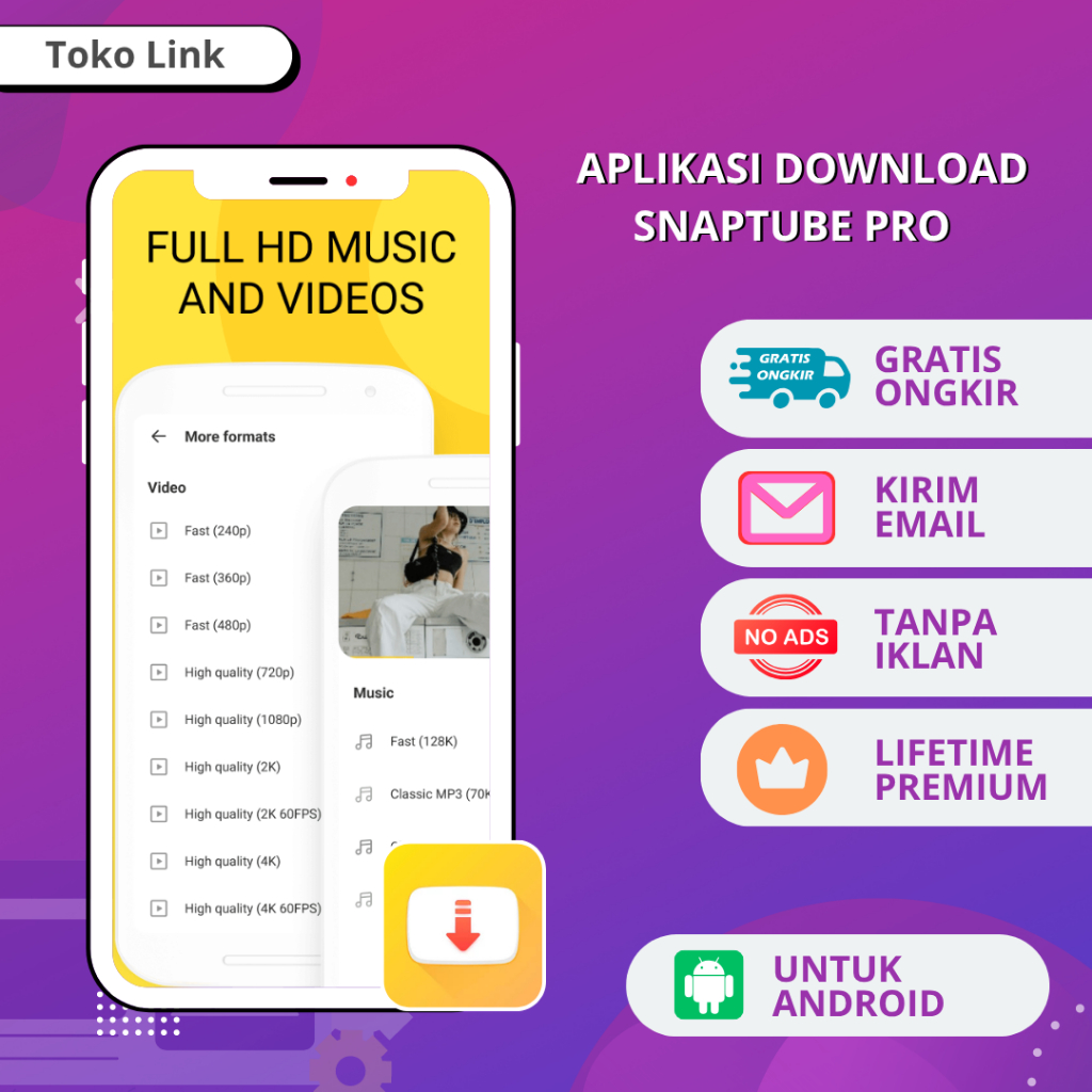 Jual SnapTube Pro Aplikasi Download YouTube dan Video - Video HD ...