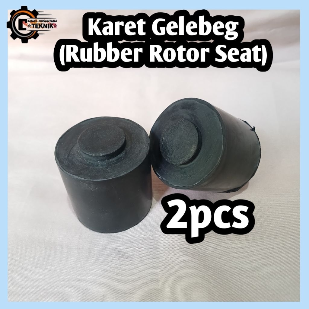 Jual (2pcs) Rubber Rotor Seat / Karet Glebeg Traktor Quick/G1000/Zeva ...