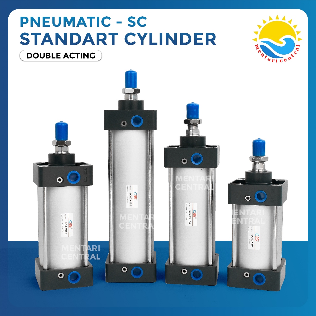 Jual SC 63 Cylinder pneumatic Angin Type SC Pneumatik Air Silinder ...