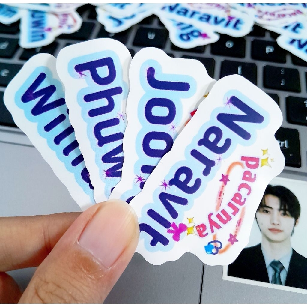 Jual Sticker thai actor (pacarnya Naravit, Phuwin, Joong, William ...